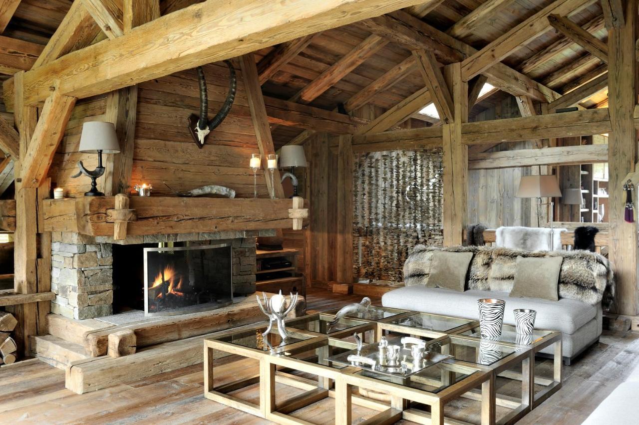 Chalet Javen - 520M2 Avec Piscine Chauffee Et Home Cinema Megève Exterior foto